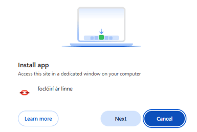 install